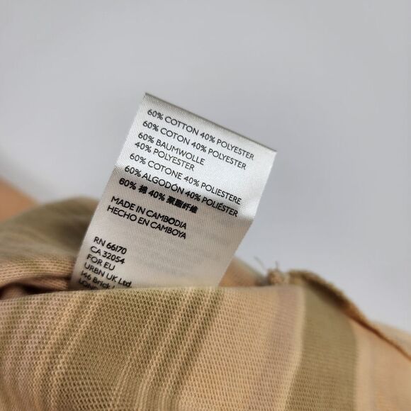 FREE PEOPLE WOMENS SMALL PROSECCO LONG SLEEVE STRIPE SWEATER BAJA NWT NEW SLITS - Picture 4 of 6